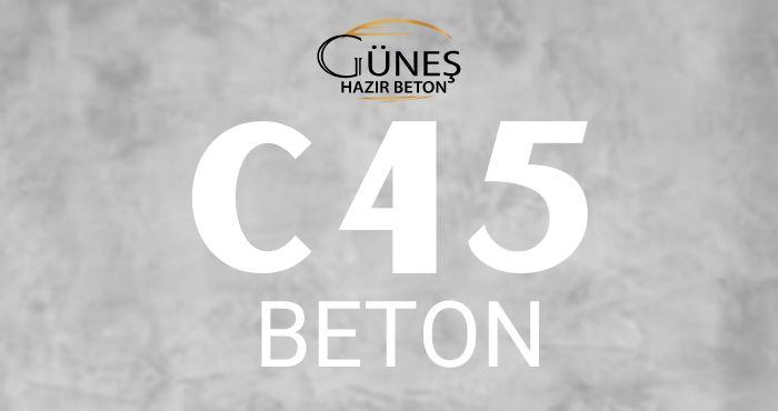 Güneş Hazır Beton C45