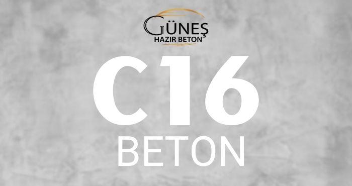 Güneş Hazır Beton C16