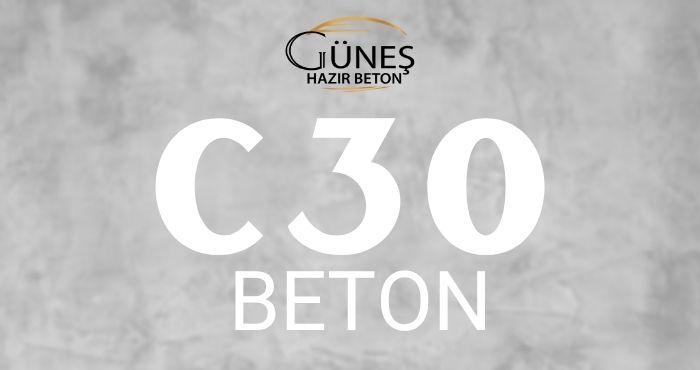 Güneş Hazır Beton C30